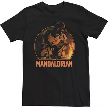 Мужская футболка для кемпинга Mando «Звездные войны» Licensed Character