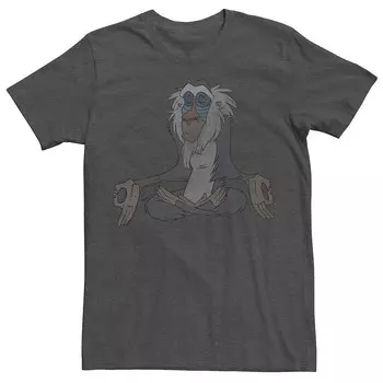 Мужская футболка для медитации Disney's The Lion King Rafiki, цвет Charcoal Heather