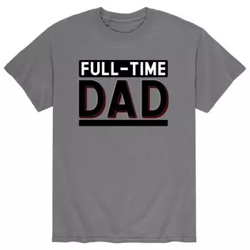 Мужская футболка для папы на полный рабочий день Licensed Character