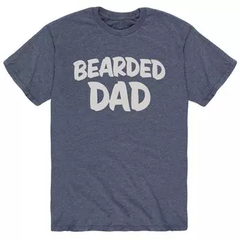 Мужская футболка для папы с бородой Licensed Character