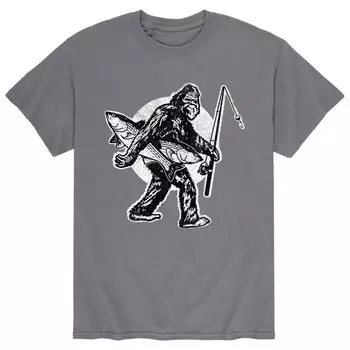 Мужская футболка для рыбалки Sasquatch Licensed Character
