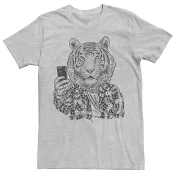 Мужская футболка для селфи с рисунком тигра Fifth Sun
