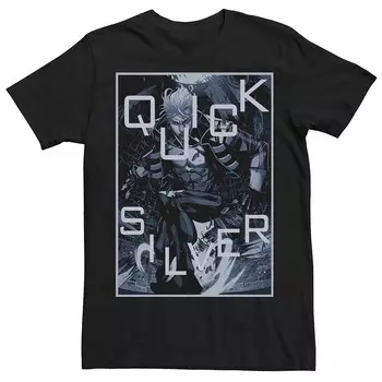 Мужская футболка для серфинга Marvel Quicksilver Licensed Character, черный