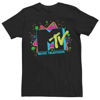 Мужская футболка для вечеринок MTV Laser Tag Licensed Character