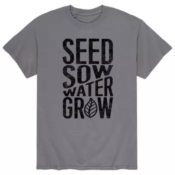 Мужская футболка для выращивания семян и воды Licensed Character