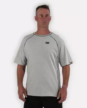Мужская футболка для выступлений CAT, серый