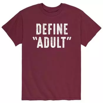 Мужская футболка для взрослых Define Licensed Character