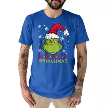 Мужская футболка Доктор Сьюз Гринч Гринчмас Licensed Character