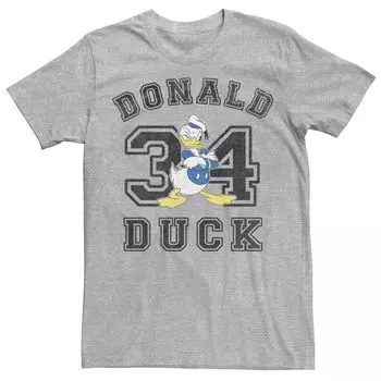 Мужская футболка Donald Duck Varsity Text #34 с портретом Disney