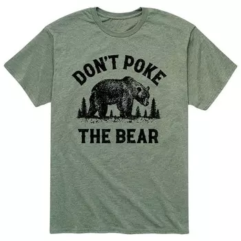 Мужская футболка Dont Poke The Bear Licensed Character, цвет Heather Military Green