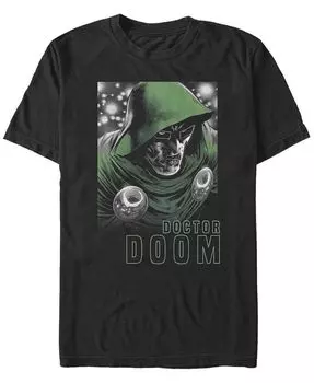 Мужская футболка Doom Gloom с короткими рукавами и круглым вырезом Fifth Sun, черный