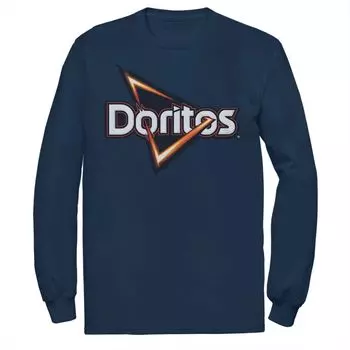 Мужская футболка Doritos с треугольными чипсами и классическим логотипом Licensed Character