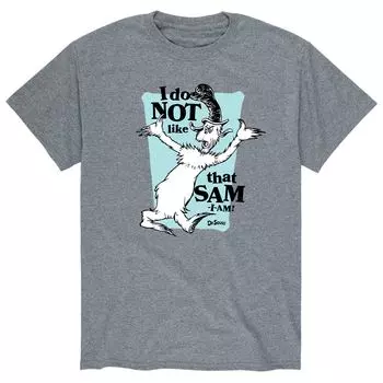 Мужская футболка Dr. Seuss Do Not Like Same Tee Licensed Character