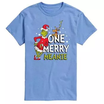 Мужская футболка Dr. Seuss Grinch One Merry Meanie Licensed Character