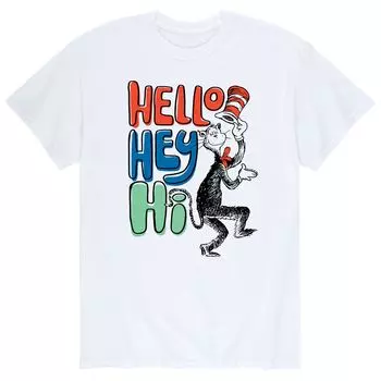 Мужская футболка Dr. Seuss Hey Hi Hi Licensed Character