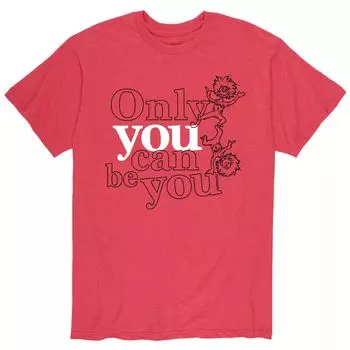Мужская футболка Dr. Seuss Only You Can Be You Tee Licensed Character