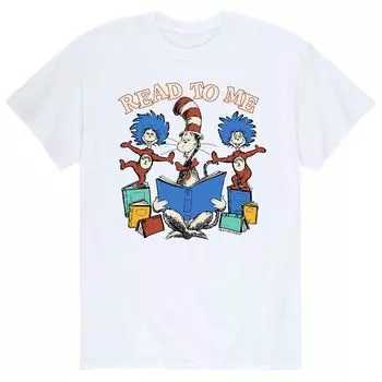 Мужская футболка Dr. Seuss Read To Me Licensed Character