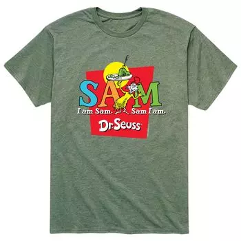 Мужская футболка Dr. Seuss Sam I Am Licensed Character