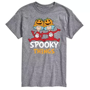 Мужская футболка Dr. Seuss Spooky Things Licensed Character