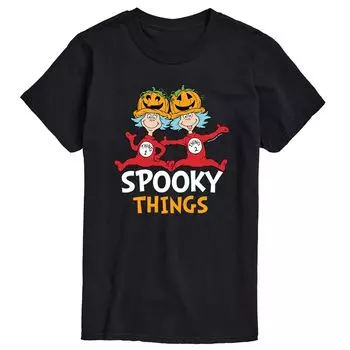 Мужская футболка Dr. Seuss Spooky Things Licensed Character