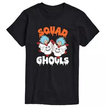 Мужская футболка Dr. Seuss Squad Ghouls Licensed Character
