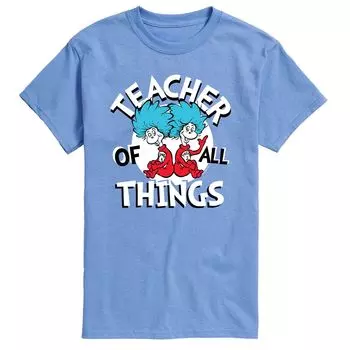 Мужская футболка Dr. Seuss Teacher Of All Things Licensed Character