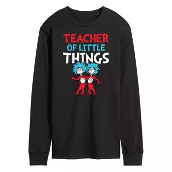 Мужская футболка Dr. Seuss Teacher Of Little Things с длинным рукавом Licensed Character