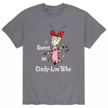 Мужская футболка Dr. Seuss The Grinch Cindy-Lou Who Licensed Character