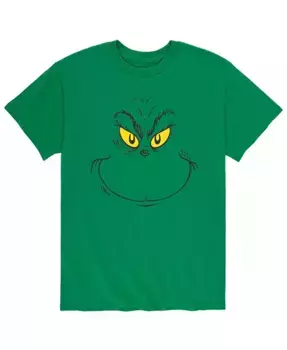 Мужская футболка Dr. Seuss The Grinch Face AIRWAVES, зеленый