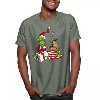 Мужская футболка Dr. Seuss The Grinch Max Licensed Character