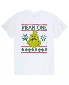 Мужская футболка dr. seuss the grinch mean one AIRWAVES, белый