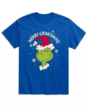 Мужская футболка Dr. Seuss The Grinch Merry Grinchmas AIRWAVES, синий