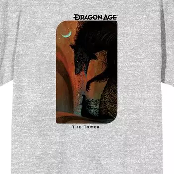 Мужская футболка Dragon Age Solas Tower Tarot Licensed Character