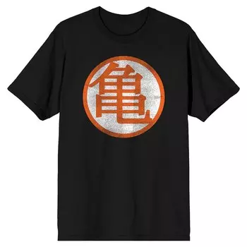 Мужская футболка Dragon Ball Z Kame House Licensed Character, черный