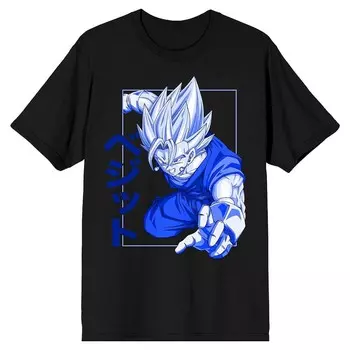Мужская футболка Dragon Ball Z Licensed Character, черный