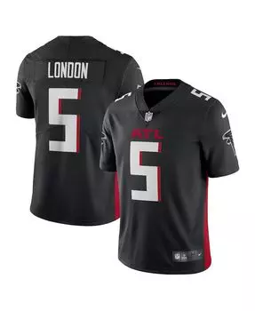 Мужская футболка drake london black atlanta falcons vapor limited jersey Nike, черный