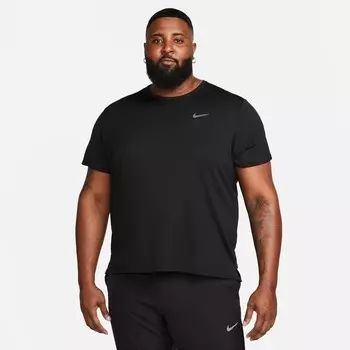 Мужская футболка dri-fit uv Miler Nike, черный