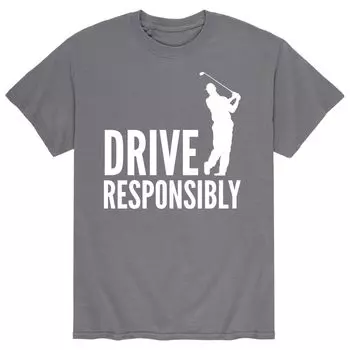 Мужская футболка Drive Responsible Licensed Character