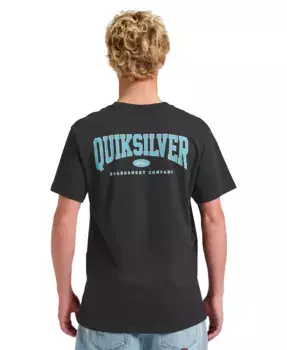 Мужская футболка Dropout с коротким рукавом Quiksilver, черный