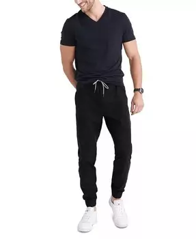 Мужская футболка DropTemp™ Cooling Slim Fit с v-образным вырезом SAXX, черный
