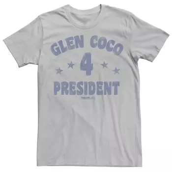 Мужская футболка «Дрянные девчонки» Glen Coco 4 President Licensed Character
