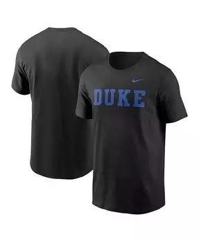 Мужская футболка Duke Blue Devils Primetime Evergreen с надписью Nike, белый