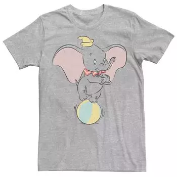 Мужская футболка Dumbo Ball Balance Cute Pose Disney