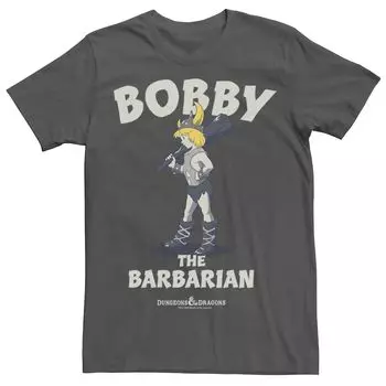 Мужская футболка Dungeons & Dragons Bobby The Barbarian Stance Licensed Character