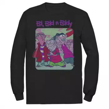 Мужская футболка Ed, Edd n Eddy с потертым плакатом Licensed Character