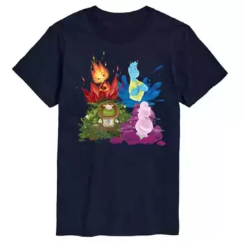 Мужская футболка Elemental Group Licensed Character, синий