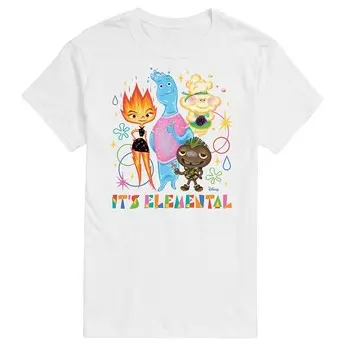 Мужская футболка Elemental Licensed Character, белый