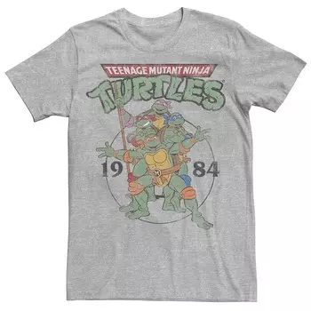 Мужская футболка Elite Teenage Mutant Ninja Turtles Group Licensed Character, цвет Athletic Heather