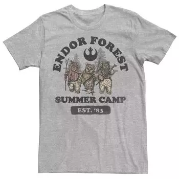 Мужская футболка Endor Forest Summer Camp Star Wars