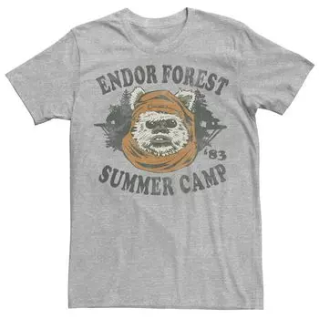 Мужская футболка Endor Summer Camp '83 с портретом Star Wars